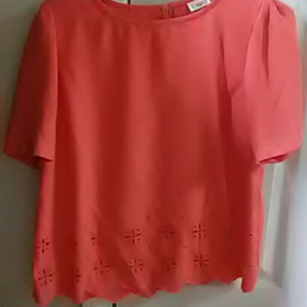 Pink Orange blouse